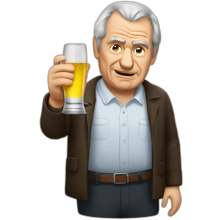 MILOŠ ZEMAN WITH ALCOHOL emoji