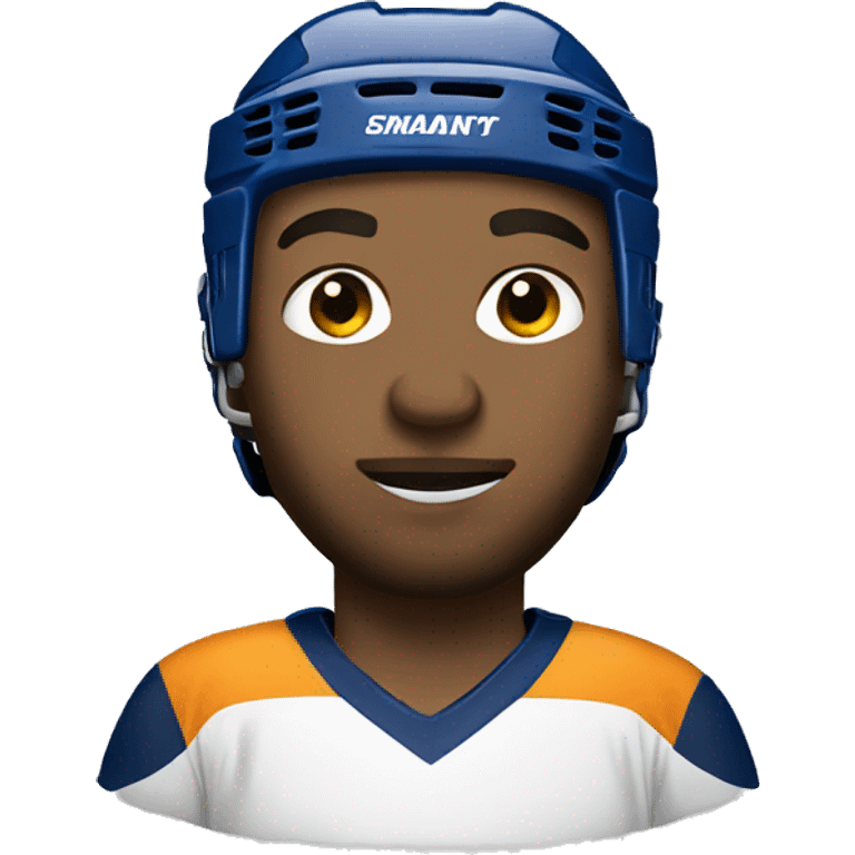 Hockey player emoji