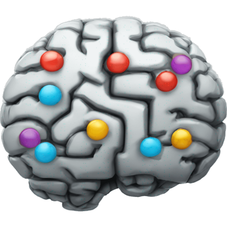 creative robot brain emoji