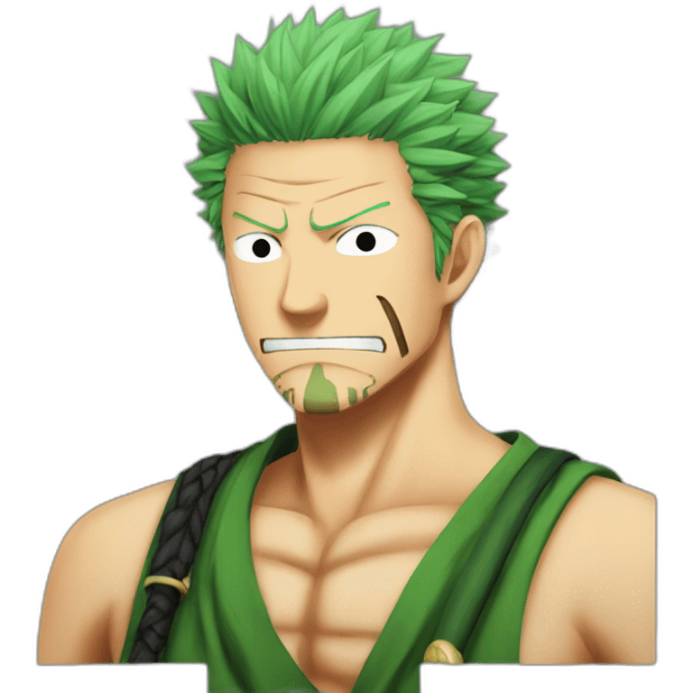 Zoro Roronoa one piece emoji