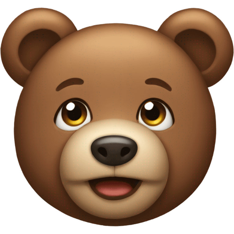 Teddy bear emoji