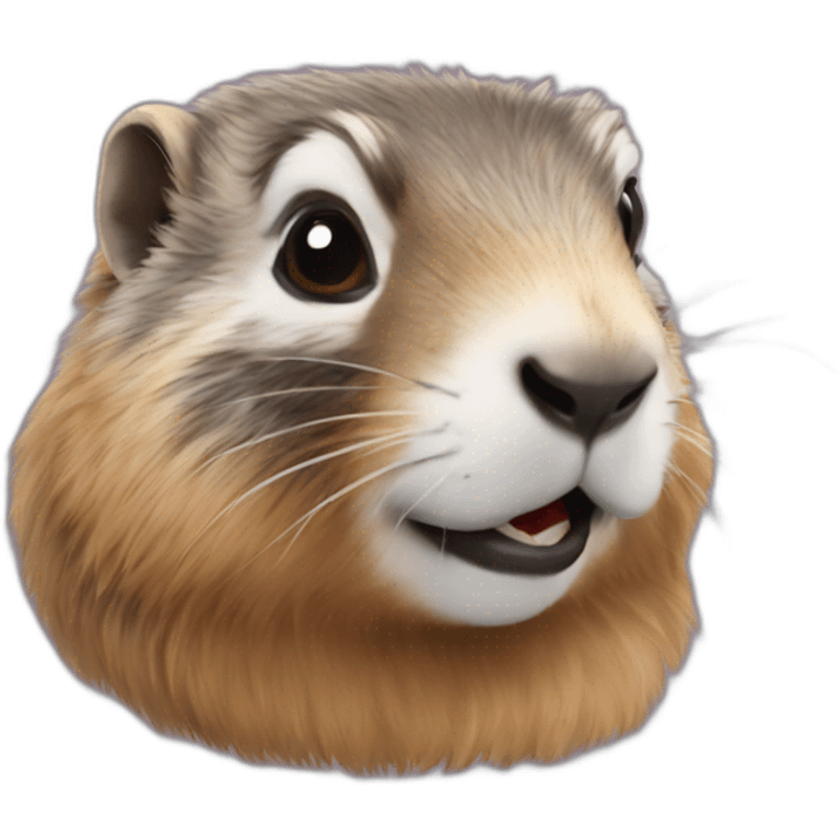 marmotte qui sourit emoji