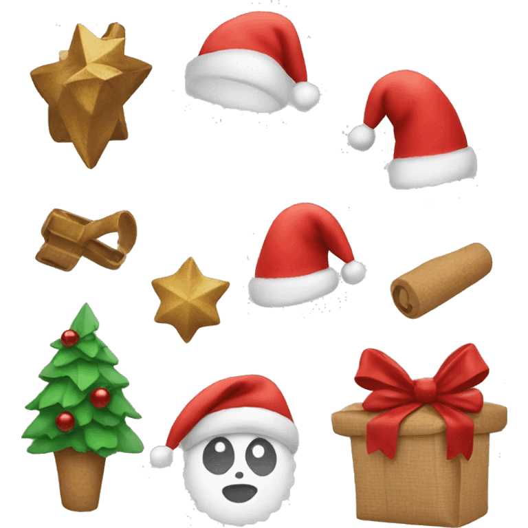 christmas objects emoji