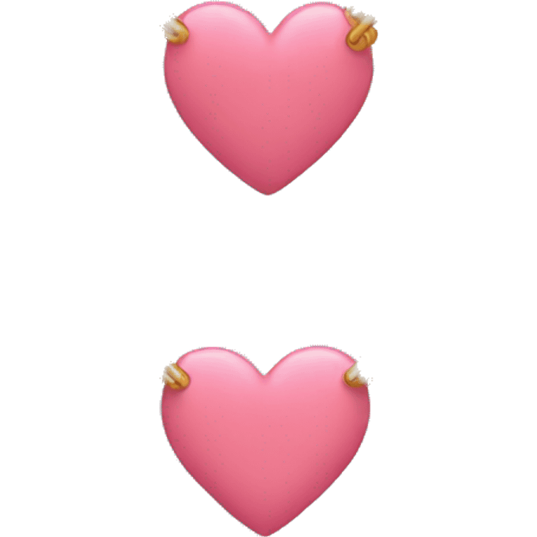 loveheart chain emoji