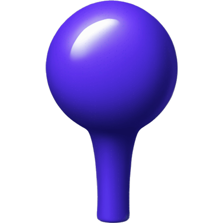 joystick indigo color emoji