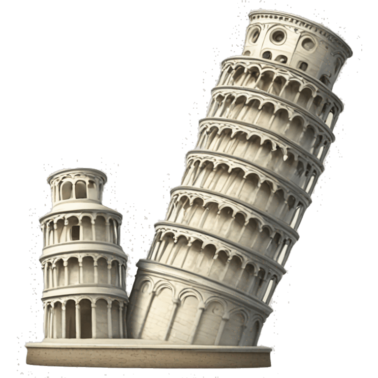 leaning tower of pisa emoji