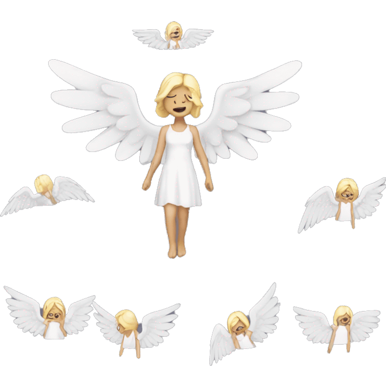 fallen angel emoji