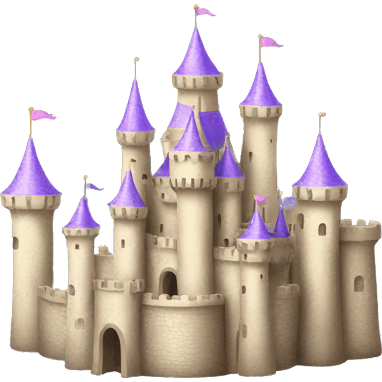 princess castle  emoji