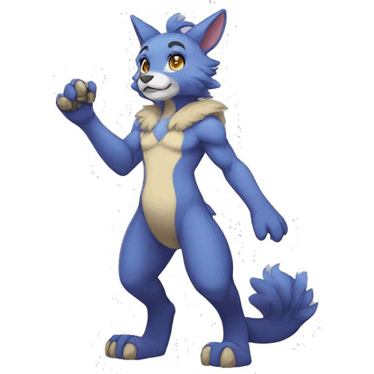 Anthro FurSona Fakemon Full Body emoji