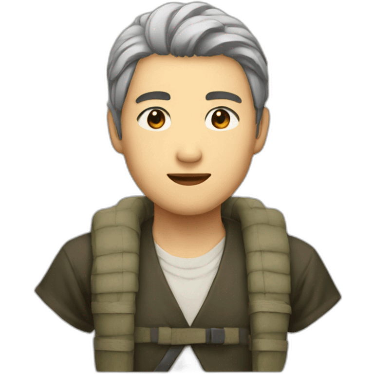 A Japanese guy emoji