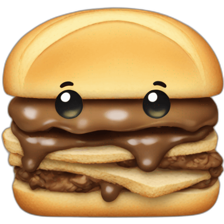 poop sandwhich emoji