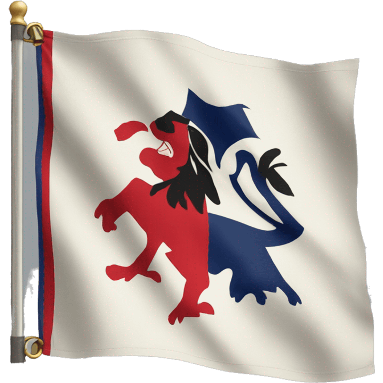 Drapeau de la bretagne  emoji