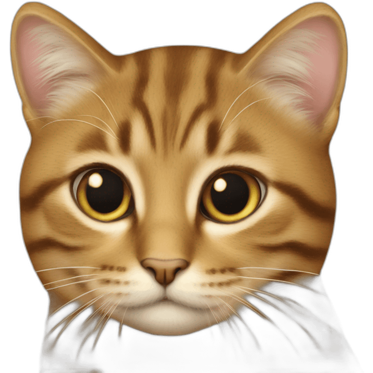 Du beurre sur le dos d'un chat emoji