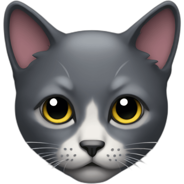 gloomy cat emoji