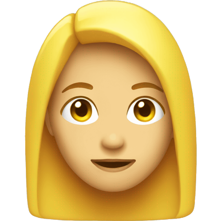 Emi emoji yellow emoji