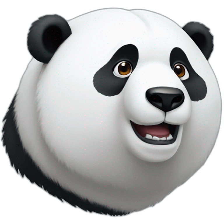 Panda polar bear emoji