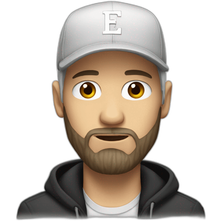 Eminem with a beard emoji