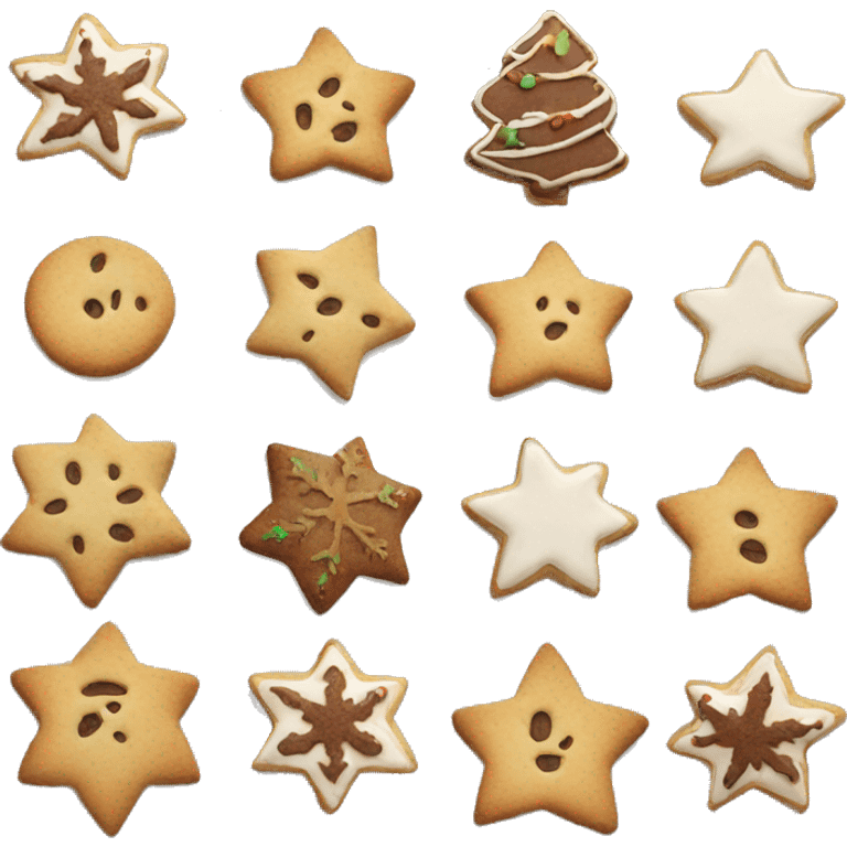 Christmas cookies emoji