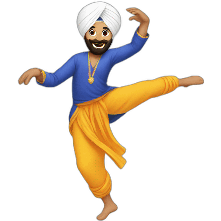 dancing sikh emoji