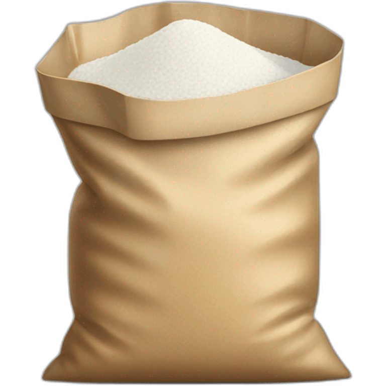 Flour Bag open emoji