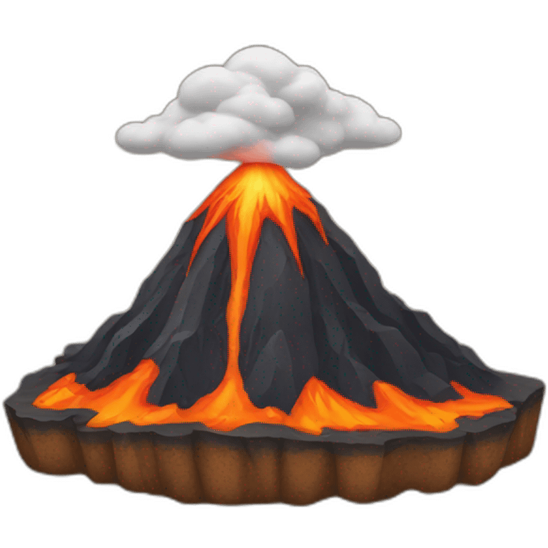 volcano emoji