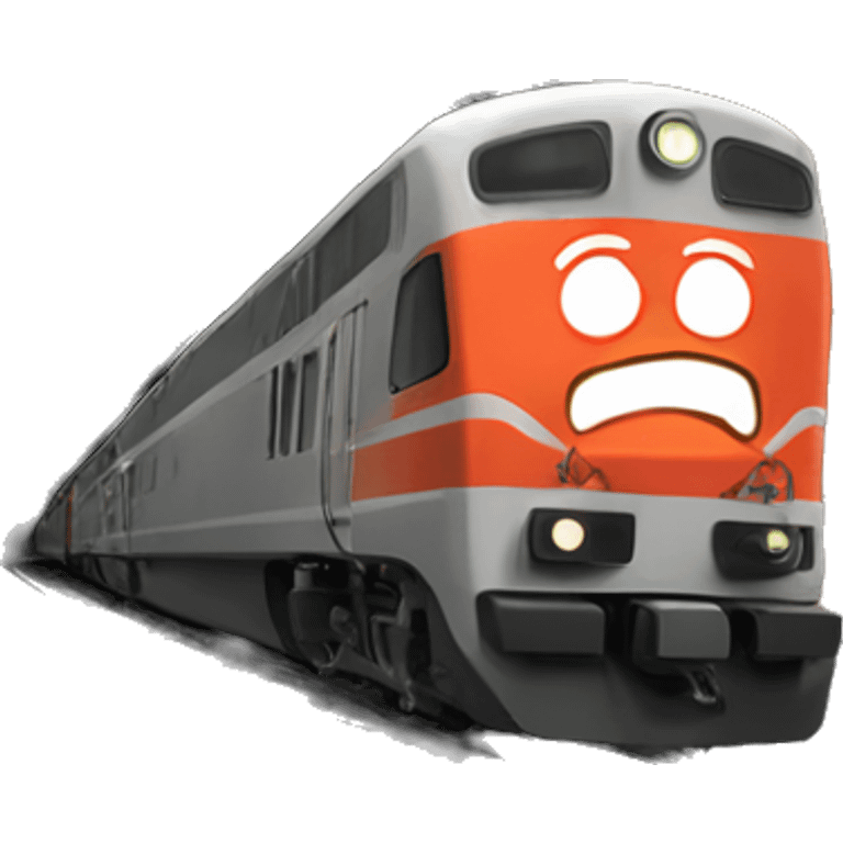 Train leaves the tunnels  emoji