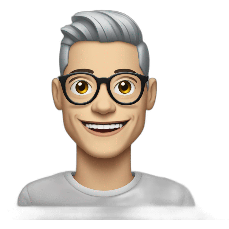 Mr robot (rami malek) happy emoji