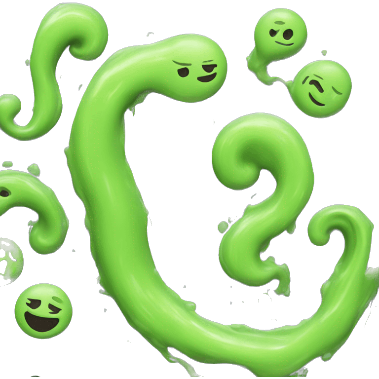 Slime swirl emoji