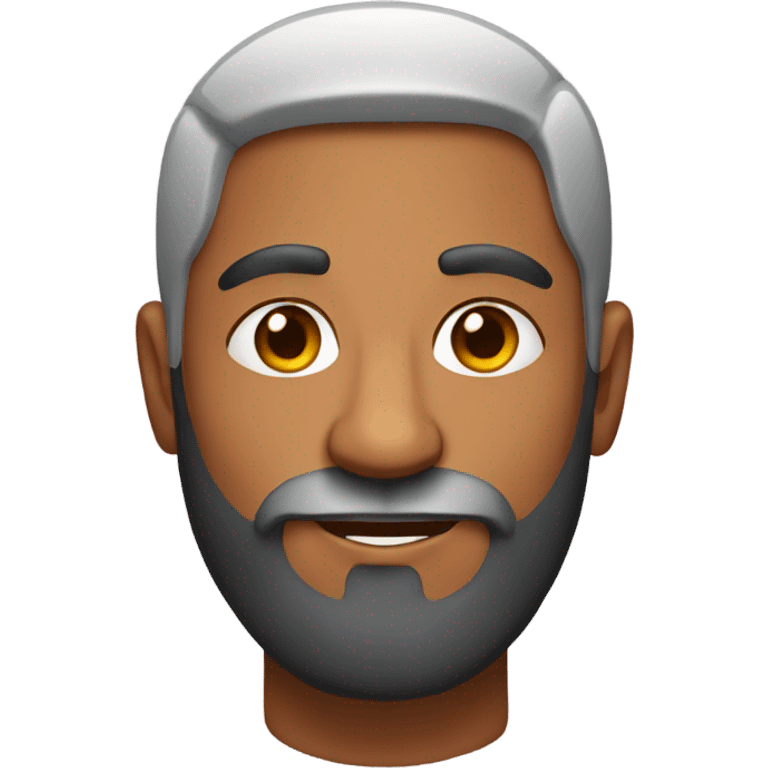 Indian man with beard emoji