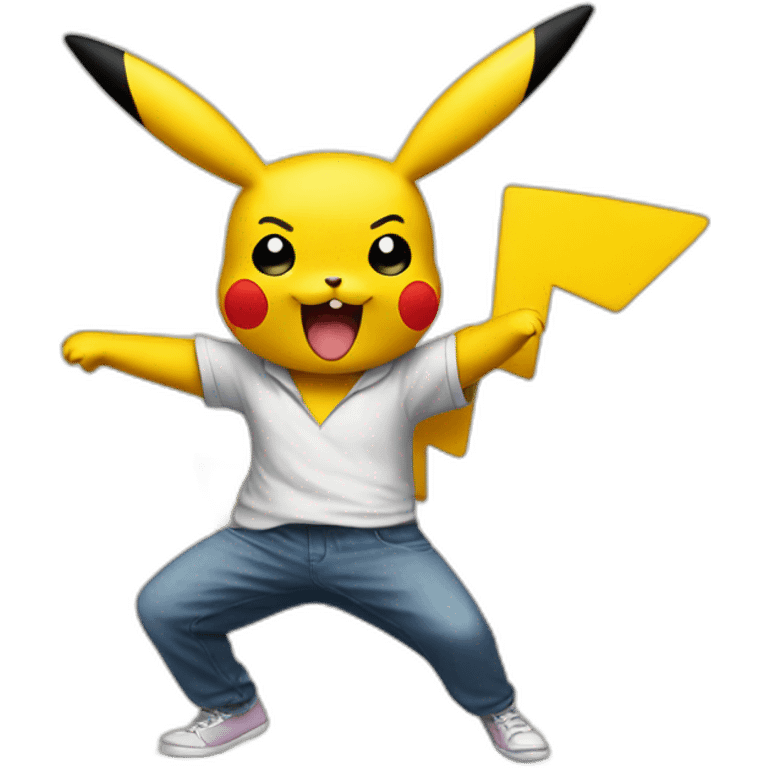 Dancing Pikachu emoji