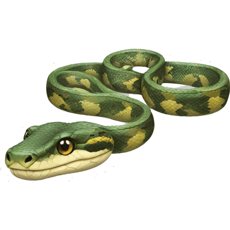 Snake python  emoji