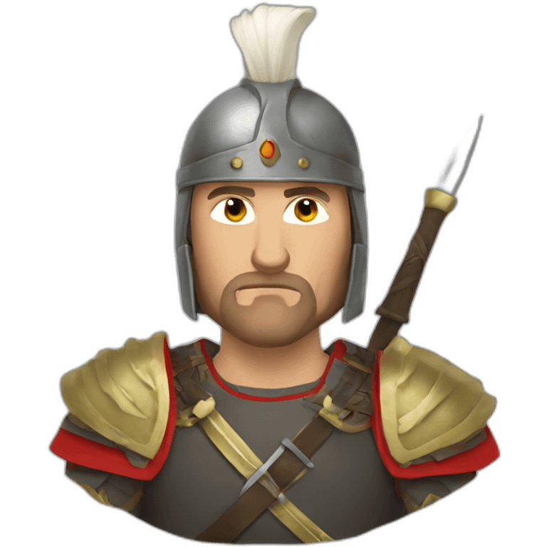 Russian warrior  emoji