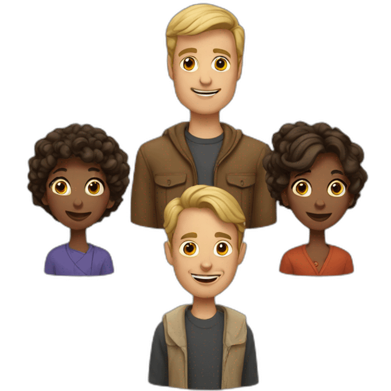 Malcolm family emoji