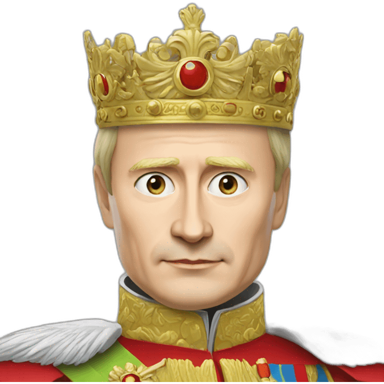 Putin emperor emoji