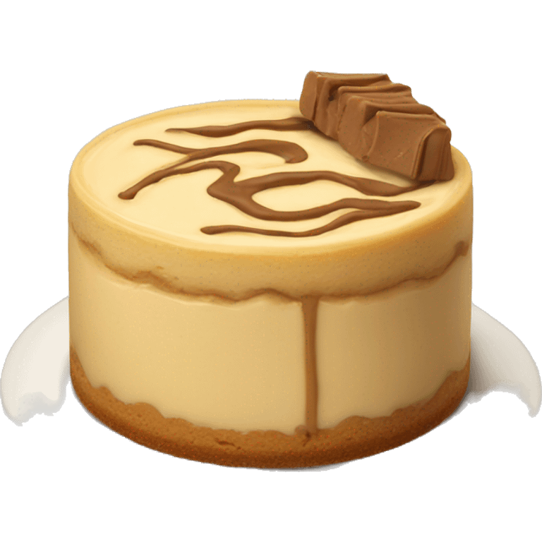 Cookie Butter Cheesecake emoji