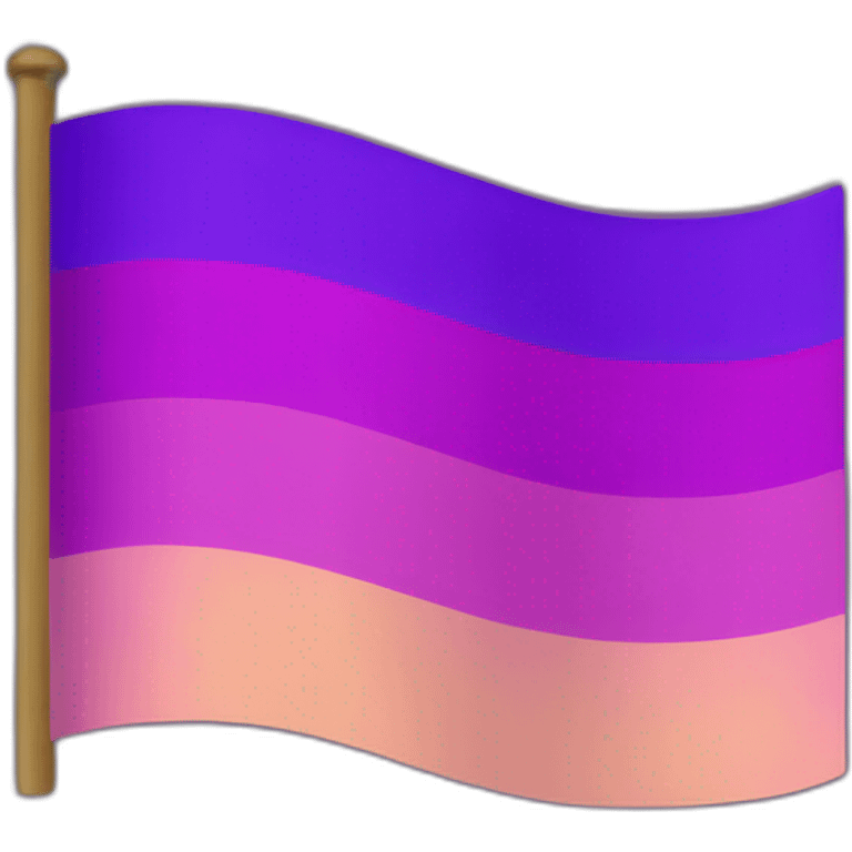 Bisexuel flag emoji