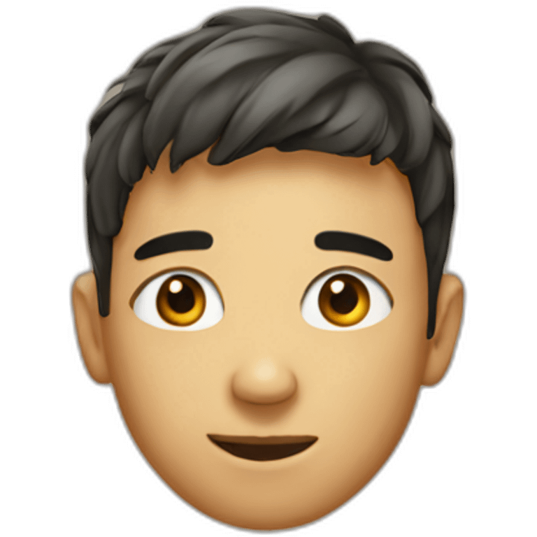 boy head emoji