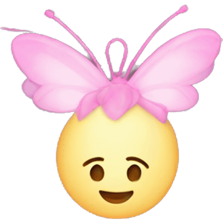 Pink fairy lights emoji