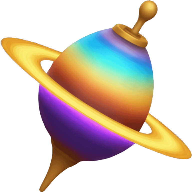 spinning top galaxy emoji