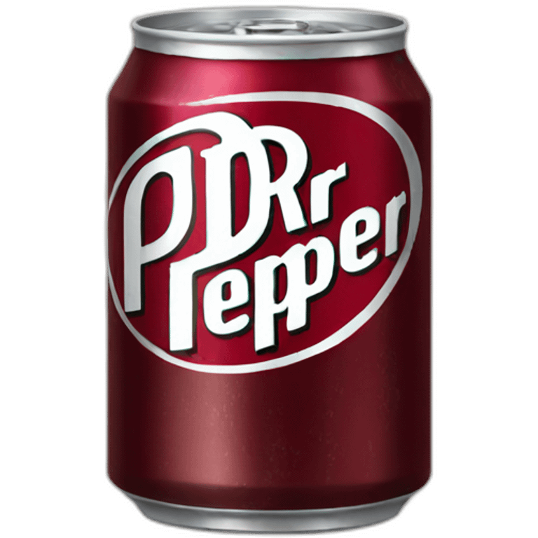 Dr pepper can icon emoji