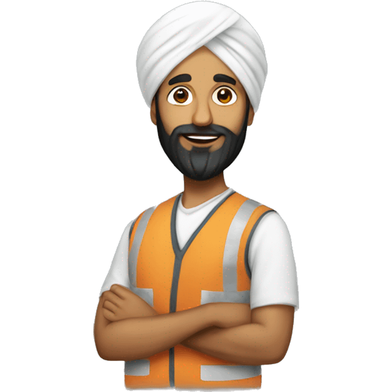 Sikh working emoji