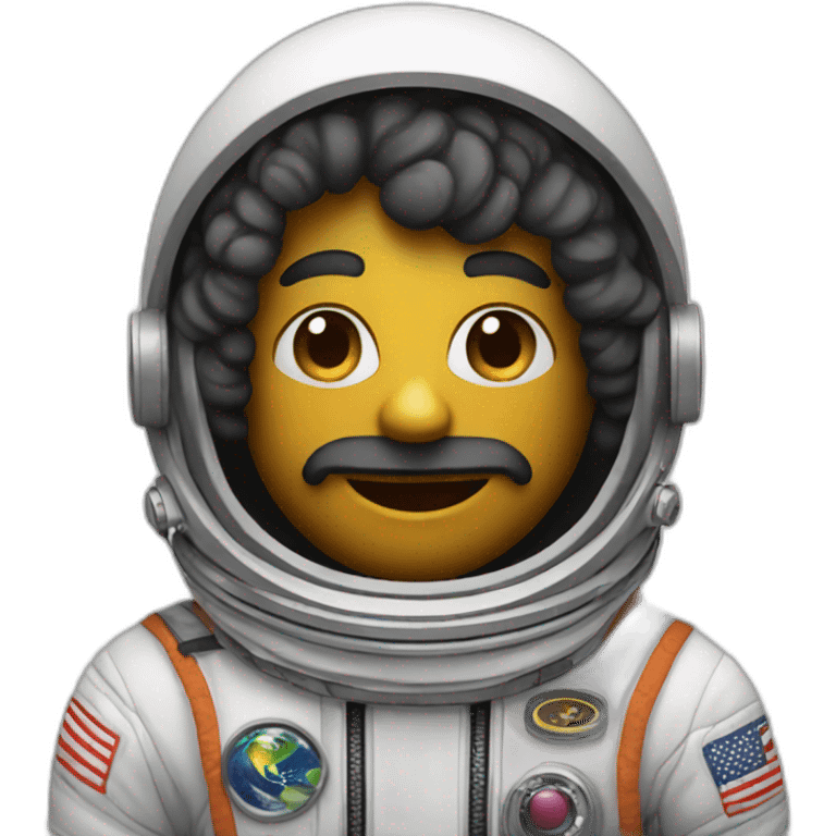 hippie astronaut emoji