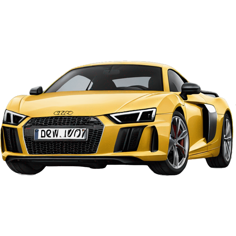 audi r8 emoji