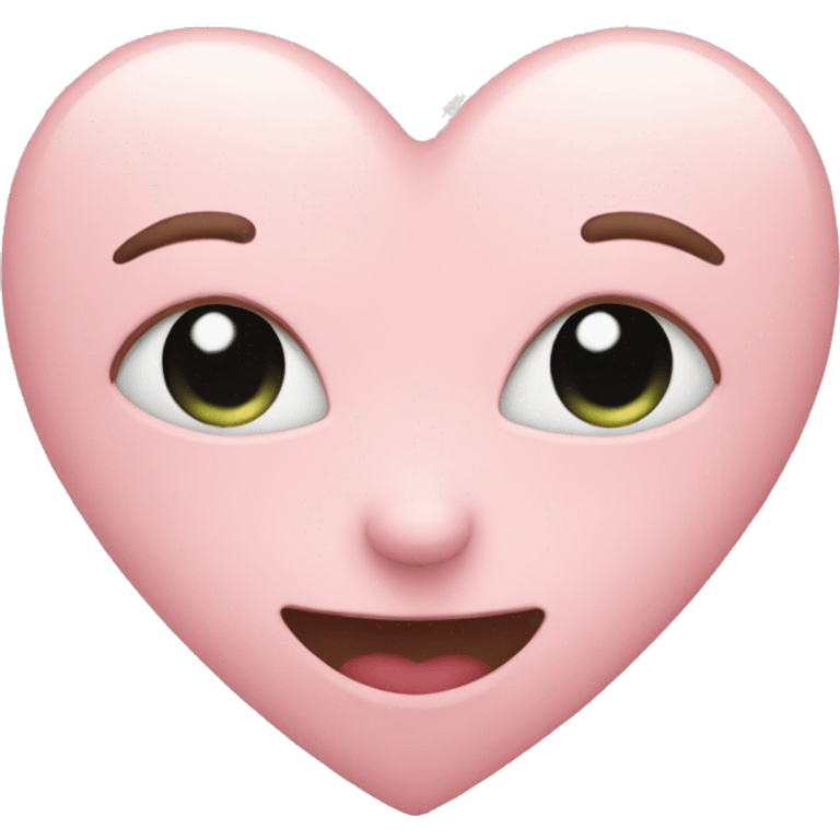 pale pink heart emoji