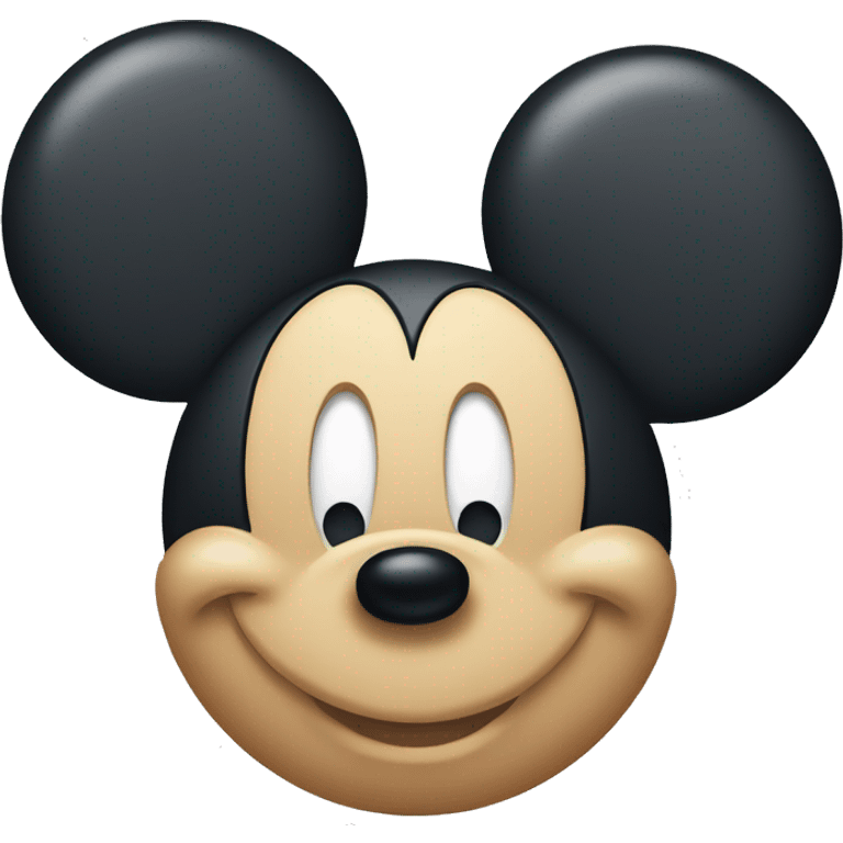 Mickey Mouse shape balloon  emoji