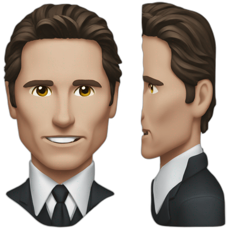 Christian Bale American Psycho emoji