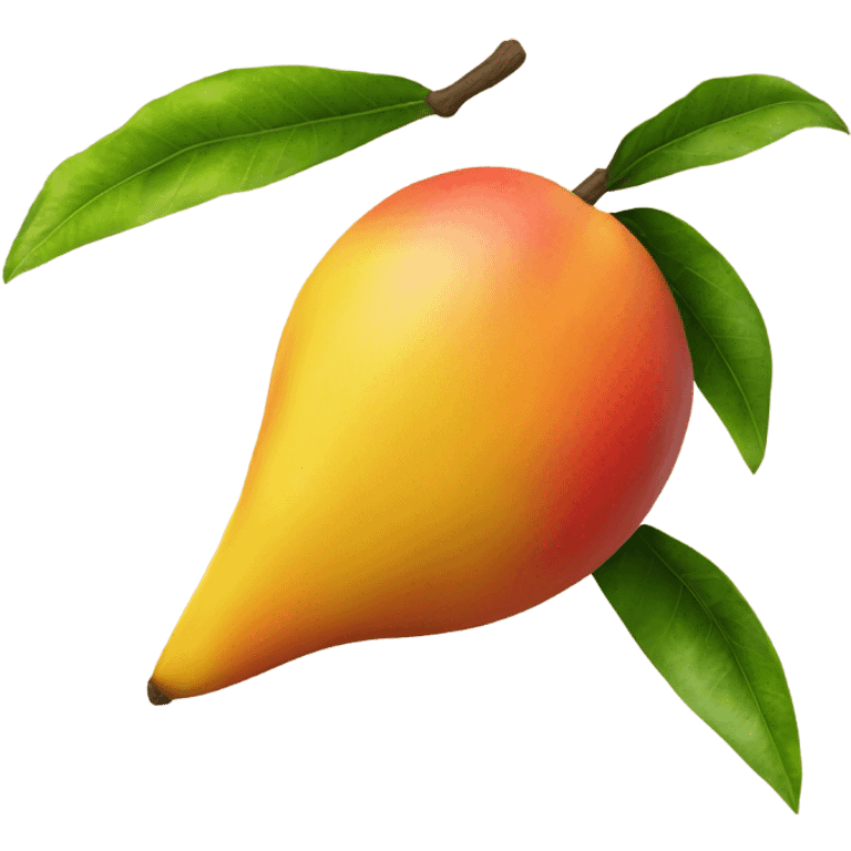 Realistic Mango emoji