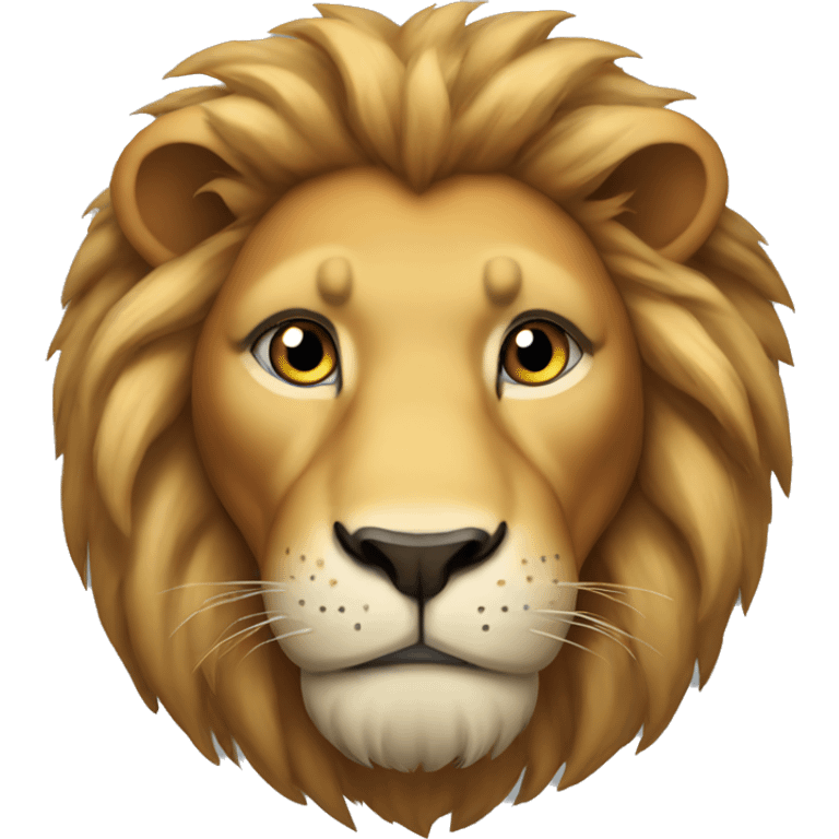 lion face emoji