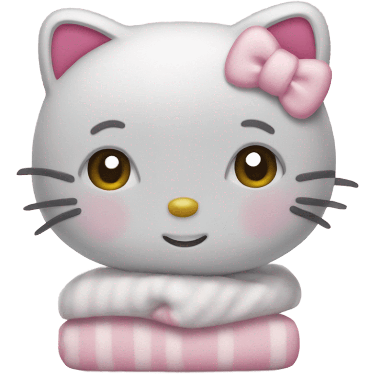 cozy hello kitty emoji