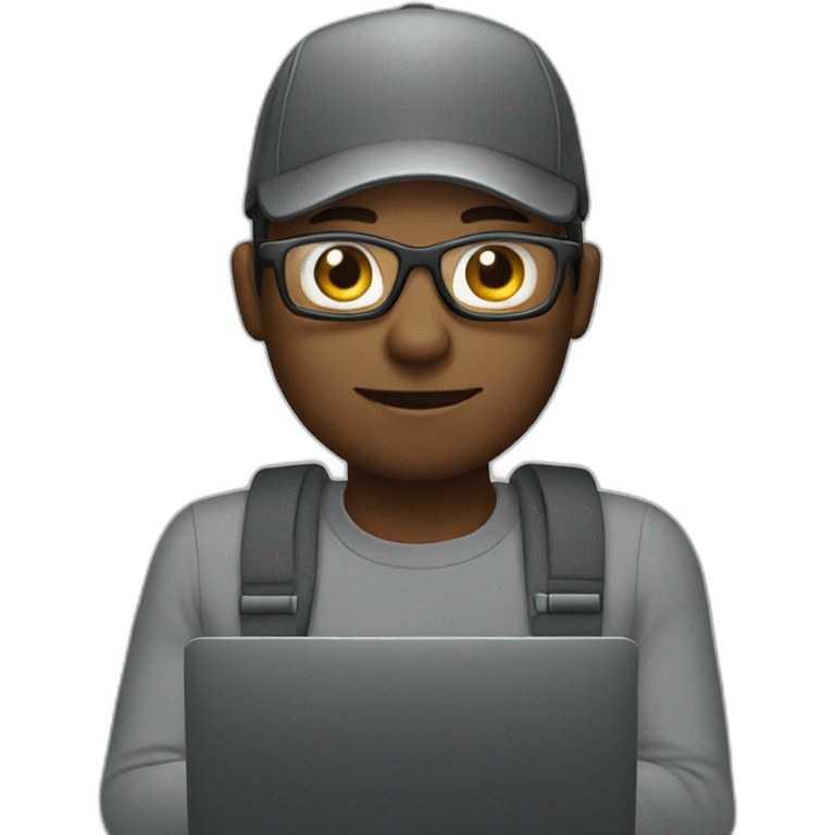 remote worker emoji